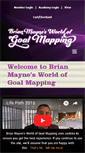 Mobile Screenshot of goalmapping.com